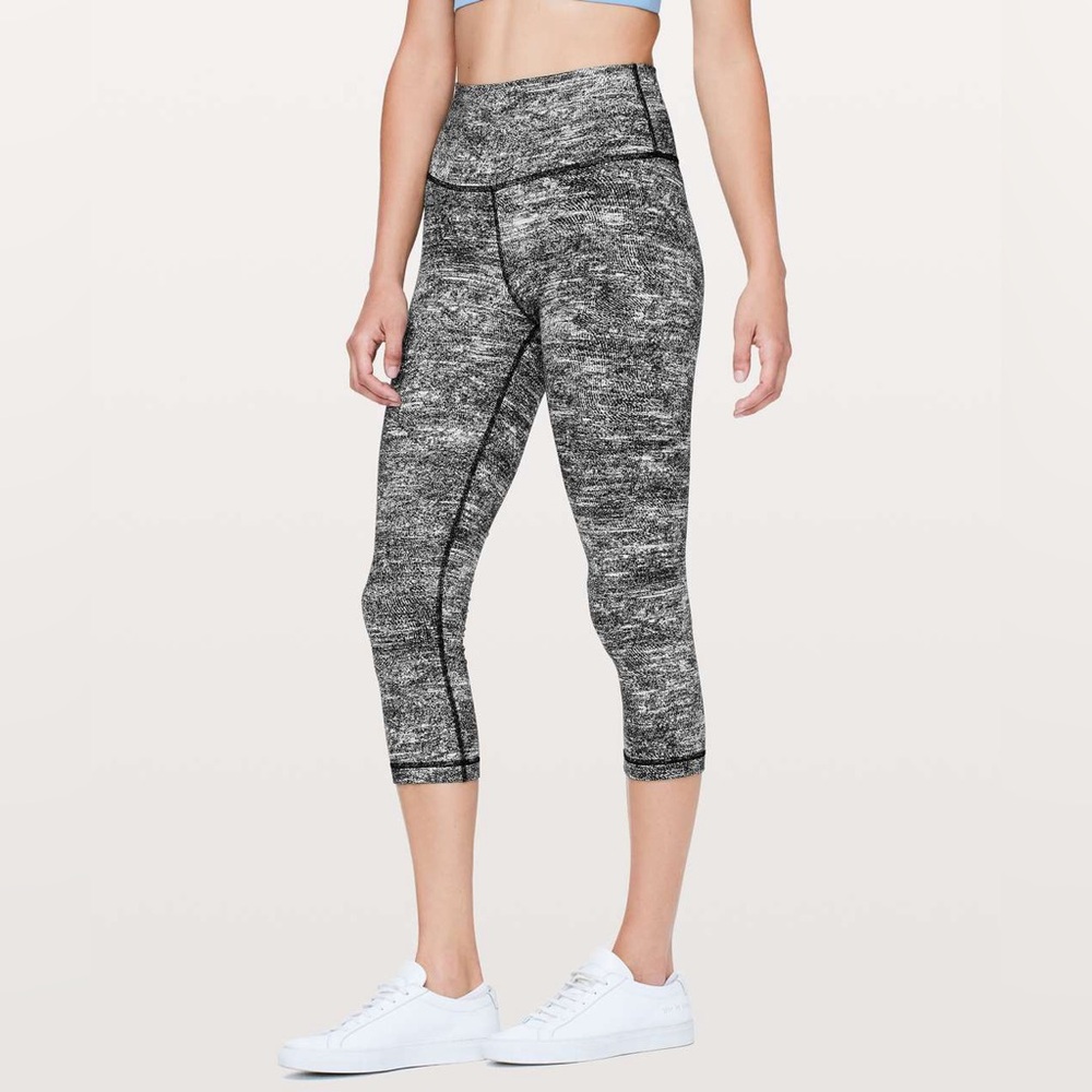 Lululemon Sz 4 Wunder‎ Under Women’s High Rise Workout Gym Yoga Lounge Leggings